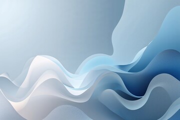 Light Blue and White Gradient Soft Abstract Background with Subtle Grainy Texture for Elegant Design