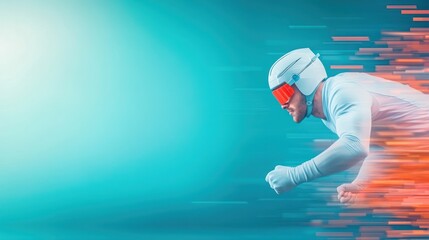 Speed racing action futuristic arena digital motion environment dynamic viewpoint adrenaline concept