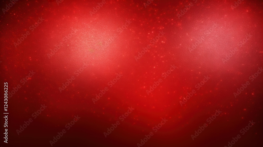 Poster vibrant red textured background with soft lighting effects and subtle sparkles for use in design pro