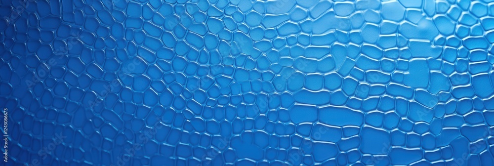 Poster blue plastic material texture with unique patterns suitable for background and design purposes in va
