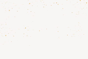 Gold glitter on beige background
