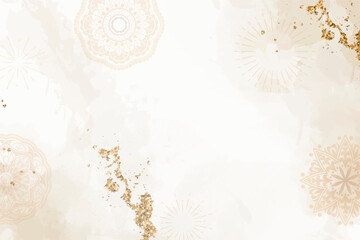 Obraz premium Beige Diwali festival background, aesthetic design