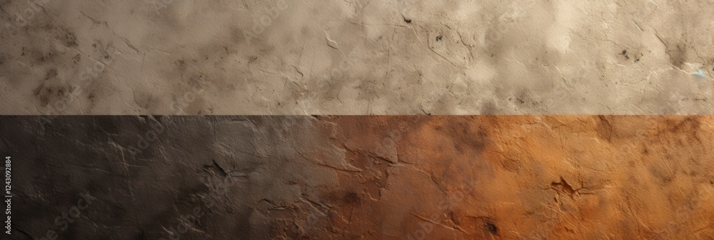 Poster grungy and grainy texture of a surfaces with a blend of warm and cool tones for creative projects an