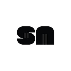 SA monogram logo design letter text name symbol monochrome logotype alphabet character simple logo