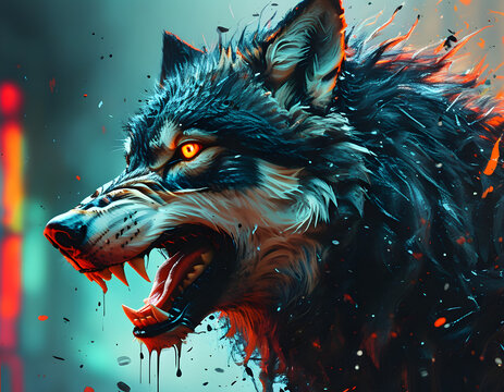 Angry Wolf