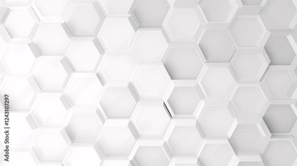 Leinwandbilder Very subtle watermark background showing faint translucent patterns, creating a clean, futuristic technology wallpaper display.




