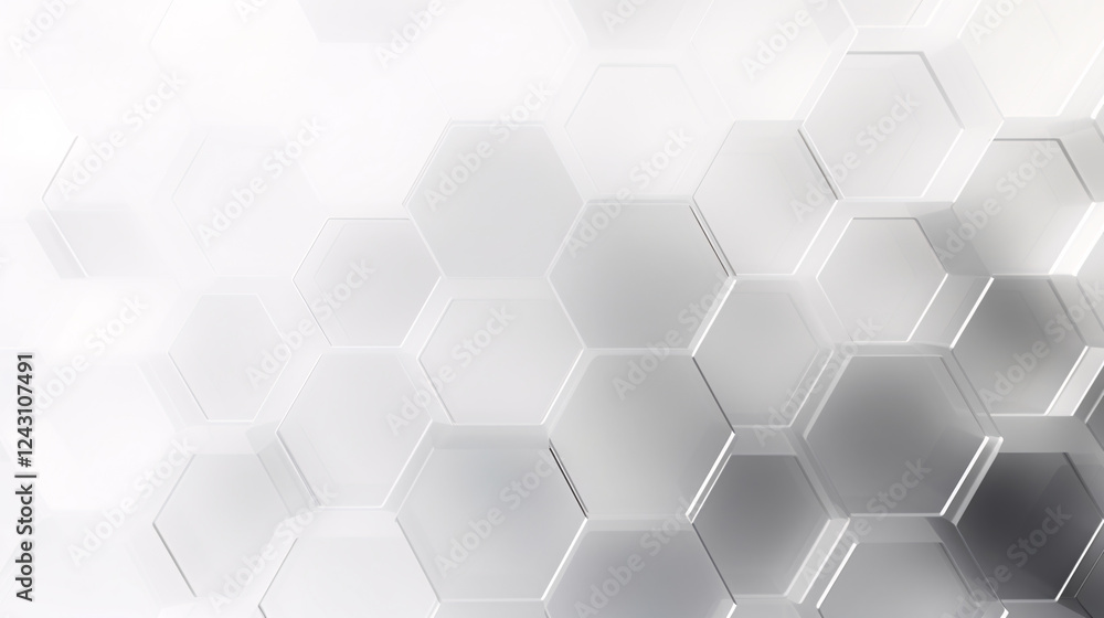 Leinwandbilder Very subtle watermark background showing faint translucent patterns, creating a clean, futuristic technology wallpaper display.




