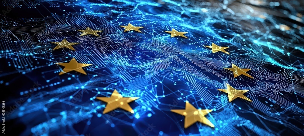Poster uncovering the potential of data-driven connectivity in europe.