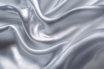 Obraz premium Dimensional Silver Texture Merging Smoothly into a Gradient Design