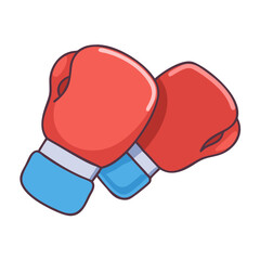 boxing gloves icon, boxing gloves vector illustration-simple illustration of boxing gloves, perfect for boxing gloves logos and icons