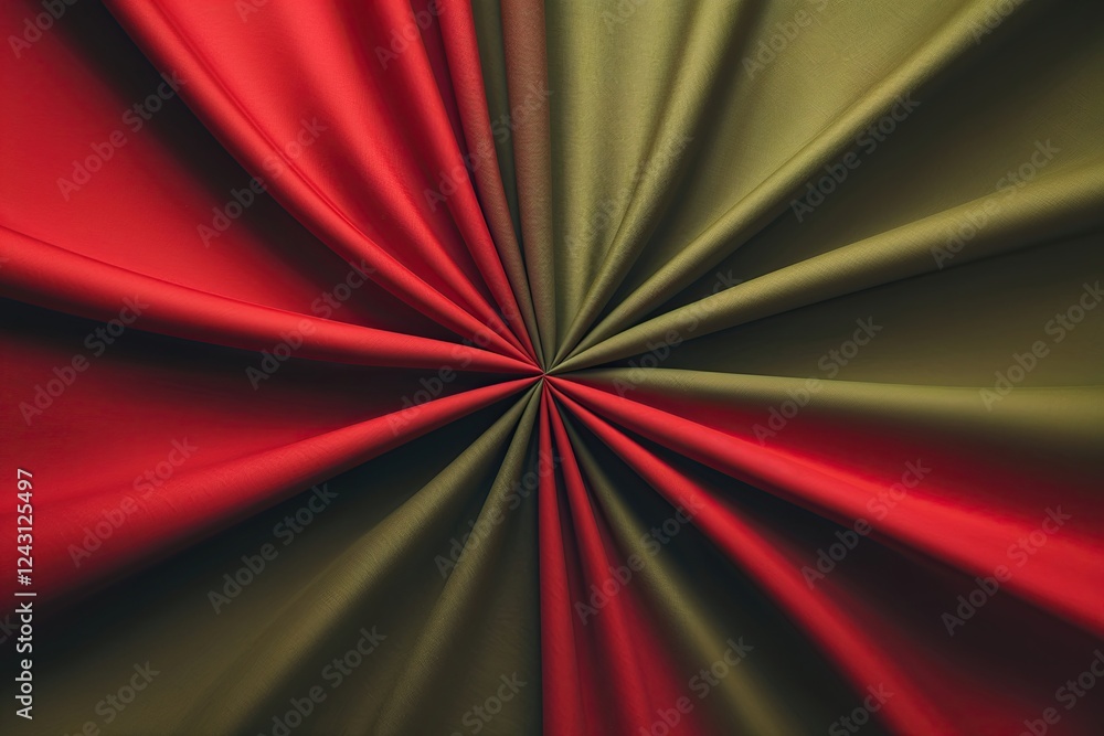 Poster vibrant red to green gradient abstract background with luminous texture