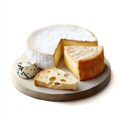  Cheese options include parmesan, cheddar, brie,
and mozzarella. Versatile for sauces, meals, snacks, or recipes, it's popular in Italian and global dishes.