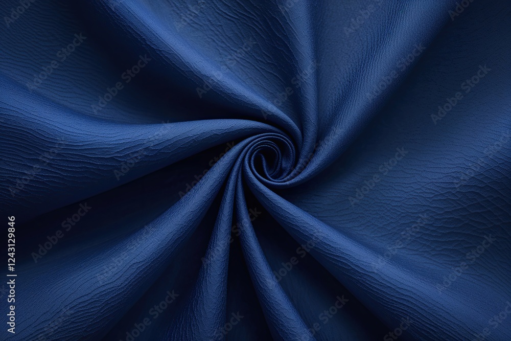 Poster navy blue gradient abstract art with subtle grain texture for elegant background design
