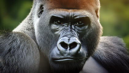 Obraz premium gorilla closeup