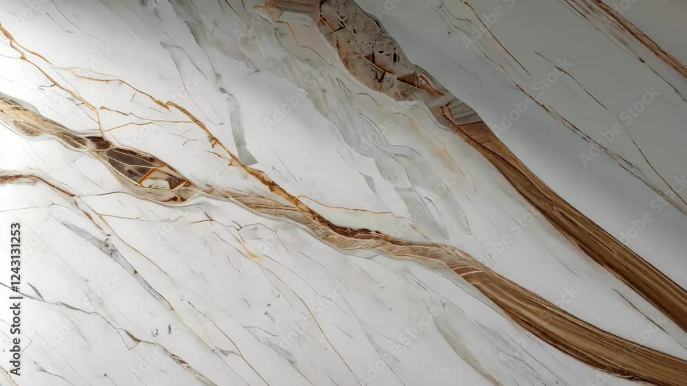 Poster elegant marble surface showcasing intricate patterns and natural textures