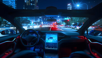 Inside the self-driving car of the future