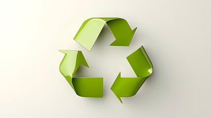 Obraz premium Eco Friendly Rotating Earth Encased in Recycling Arrows Symbolizing Renewable and Sustainable Efforts to Protect the Planet and Conserve Natural Resources