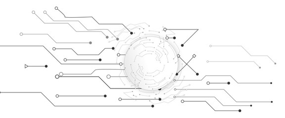 cyberspace, arrow, circuit, connect, connection, corporate, electricity, electronic, engineering, future, futuristic, gear, grey, hardware, idea, information, integrated, interface, media, network, pr