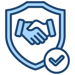 Reliability Blue Icon