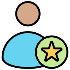 Expertise Outline Color Icon