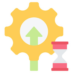 Efficiency Flat Icon