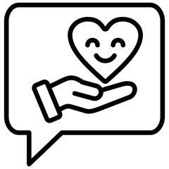 Courtesy Outline Icon