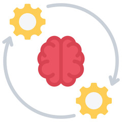 Cognitive Behavioral Therapy Flat Icon