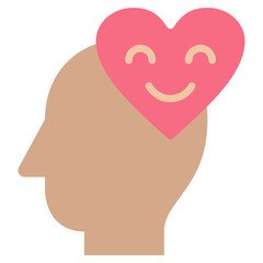 Positive Psychological Flat Icon