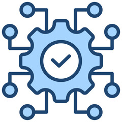 Functional Blue Icon