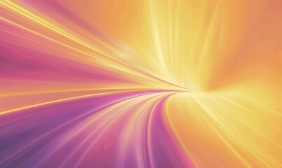 Obraz premium A bright orange and purple line that is curved and has a lot of detail