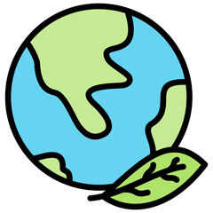 Environmental Outline Color Icon