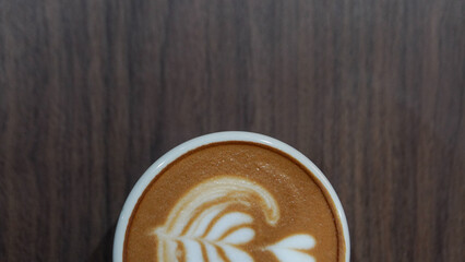 hot cappuccino coffee latte cafe latte art