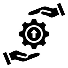Developmental Glyph Icon