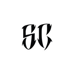 SC monogram logo design letter text name symbol monochrome logotype alphabet character simple logo