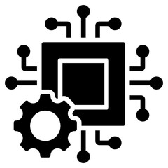 Technology Glyph Icon