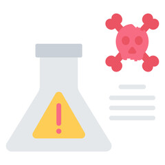 Toxicology Flat Icon