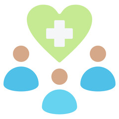 Public Health Flat Icon