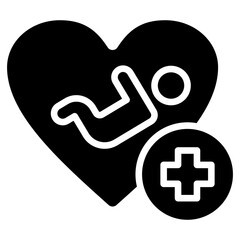 Pediatric Glyph Icon