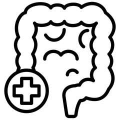 Gastroenterology Outline Icon