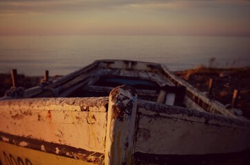 old fishing boat