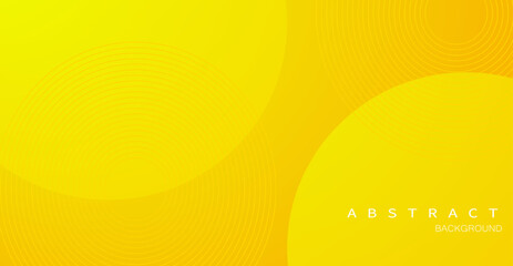Yellow geometric background featuring circular patterns, modern abstract design, and dynamic shapes. Ideal for presentations, branding, and digital artwork.