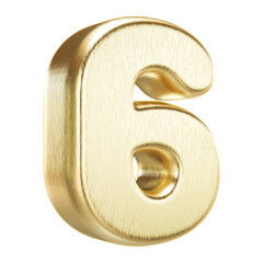 3D Golden Number 6