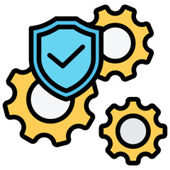 Configuration Outline Color Icon