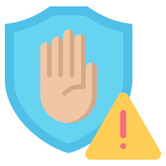 Prevention Flat Icon