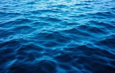 Obraz premium A collage of different shades of blue water ripples