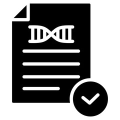 Gene Regulation Glyph Icon