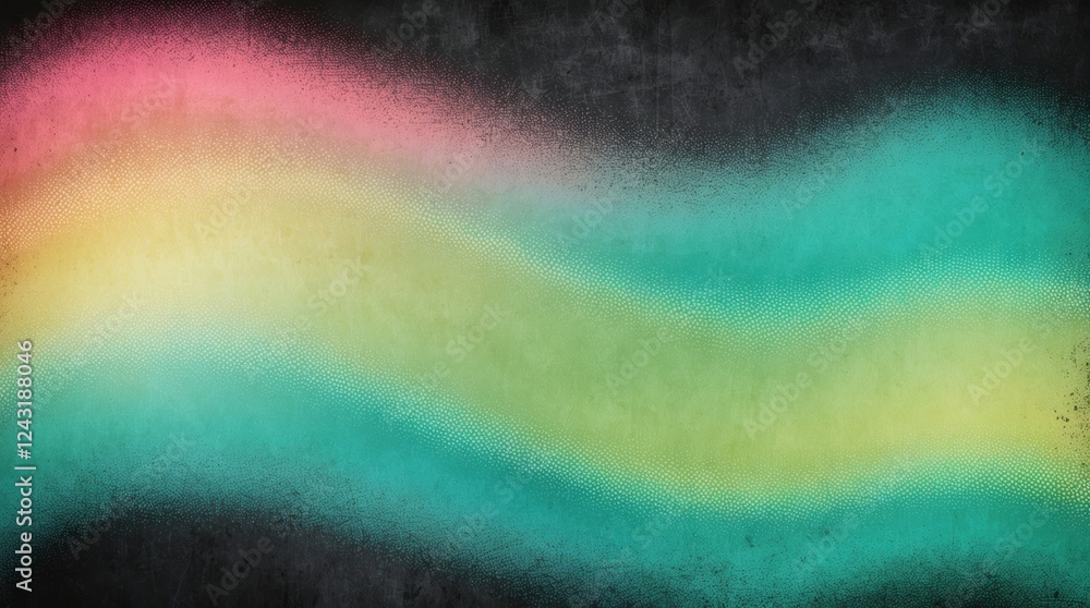 Poster vibrant gradient background with abstract textured overlay in pastel colors for modern design projec