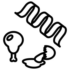 Protein Outline Icon