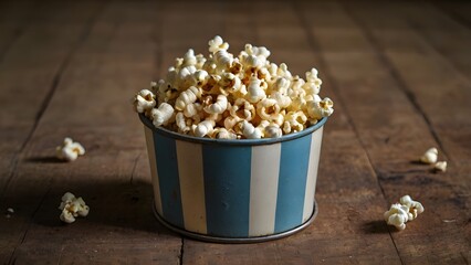 bucket of popcorn