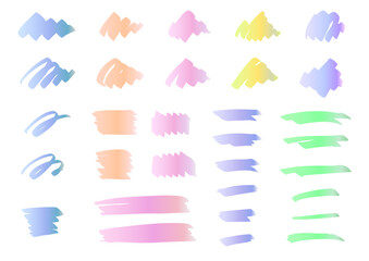 水彩風手書きフレーム